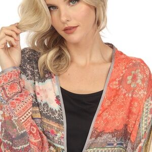 Johnny Was patchwork Kimo 2X NWOT